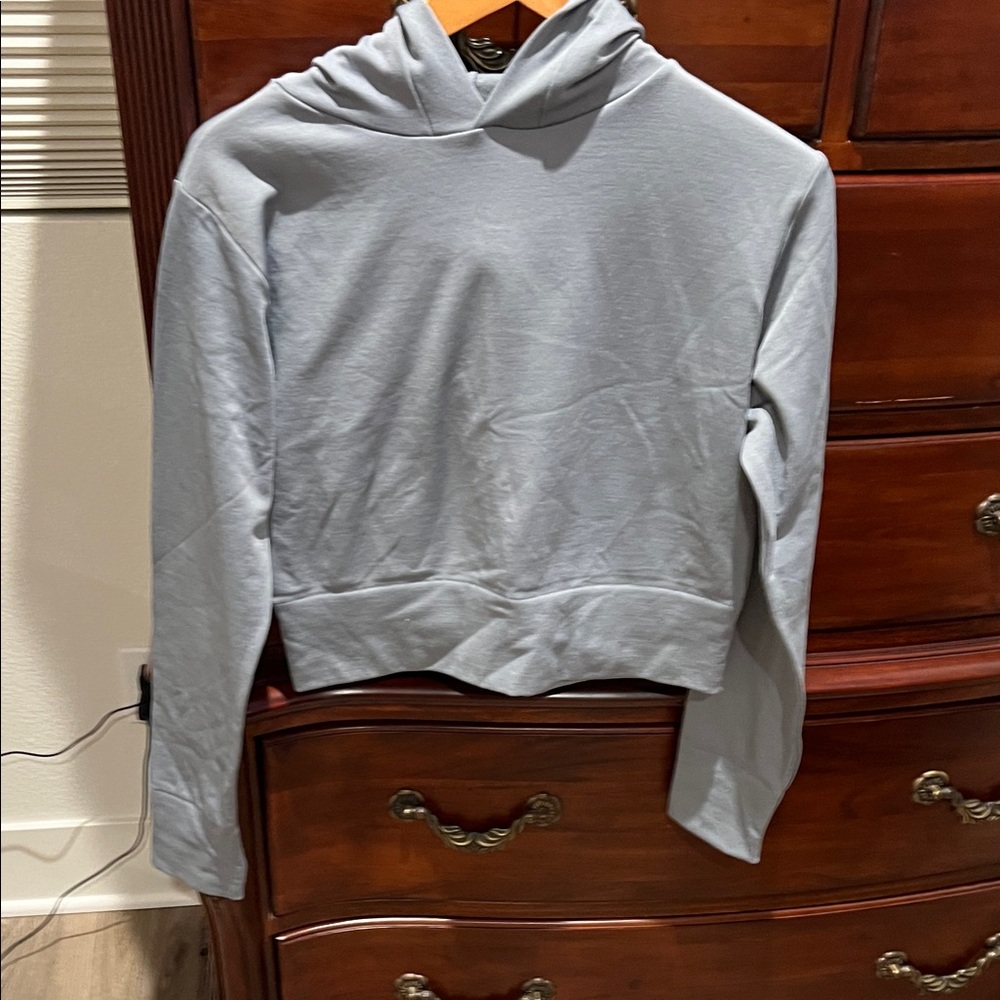 Sky Blue Women's Cowl Neck Sweater